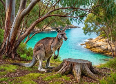 Kangaroo by the Coast