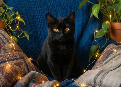 Black Cat Glow