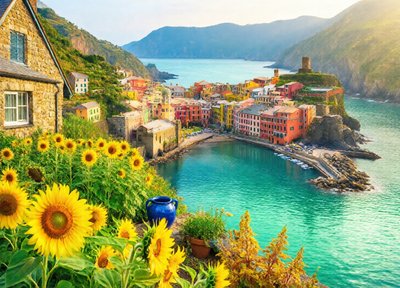 Sunflower Seafront