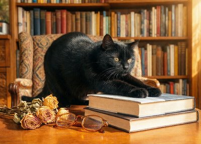 Library Cat