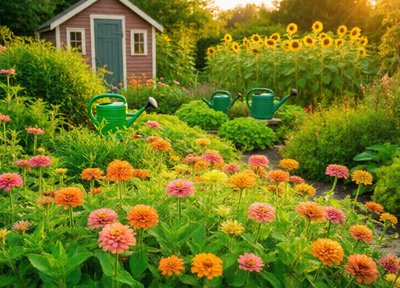 Zinnia Patch