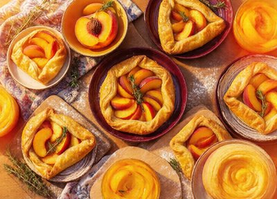 Peach Galettes