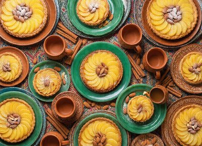 Pear Almond Tart