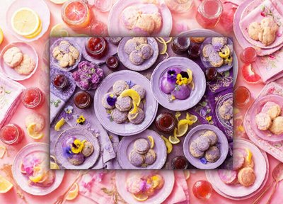 Lavender Biscuits