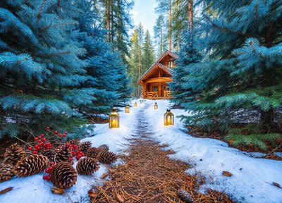 Blue Spruce Path