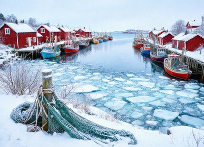 Frozen Harbor