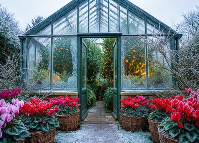 Frosted Greenhouse