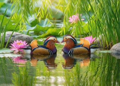 Mandarin Ducks