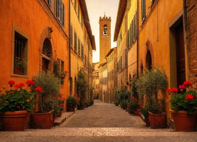 Tuscan Steps