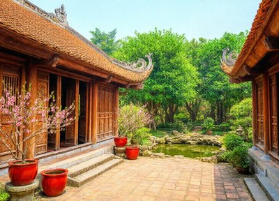 Vietnamese Courtyard