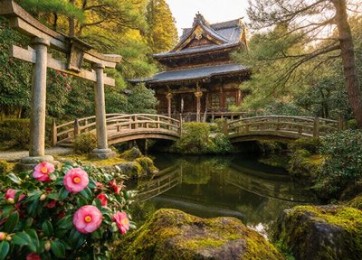 Stone Torii Pond