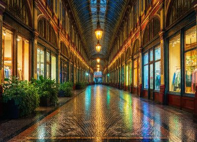 Rainy Arcade