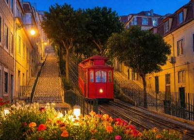 Evening Funicular