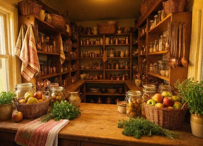 Rustic Pantry