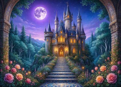 Moonlit Rose Keep