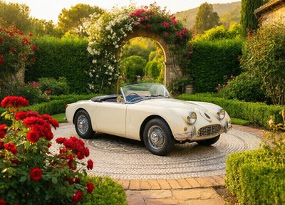 White Garden Roadster