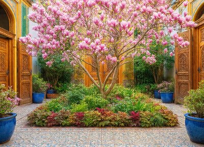 Magnolia Courtyard