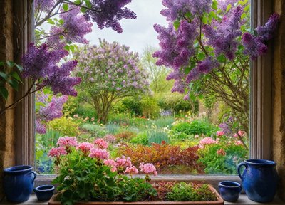 Lilac Window
