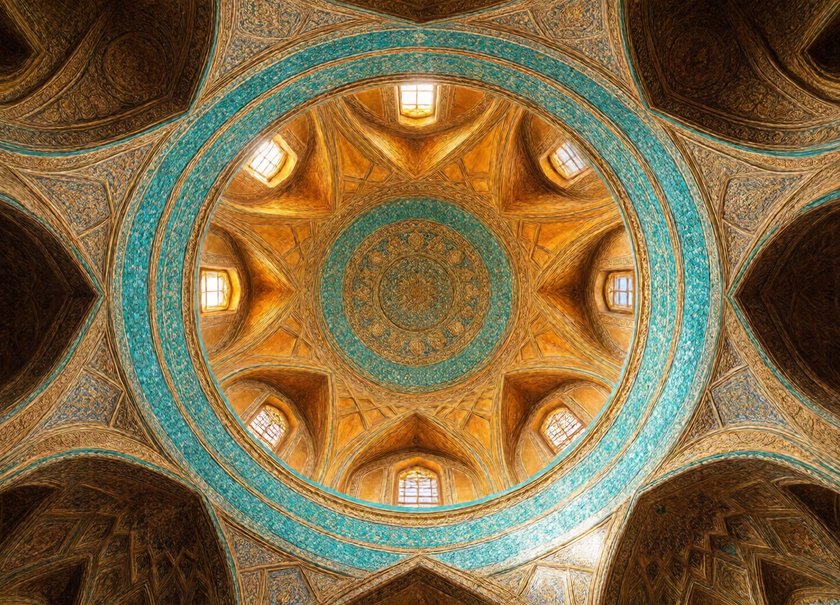 Ornate Dome Interior
