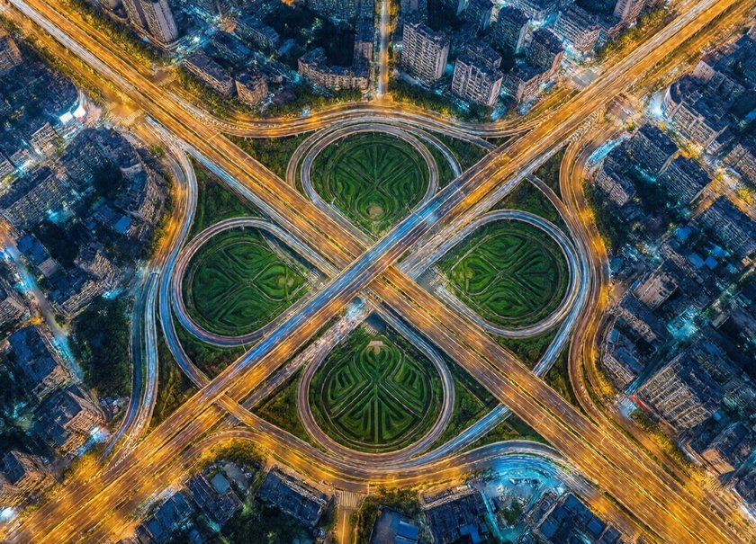 Night Interchange
