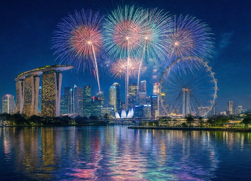 Singapore Fireworks