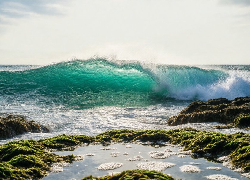 Breaking Ocean Wave