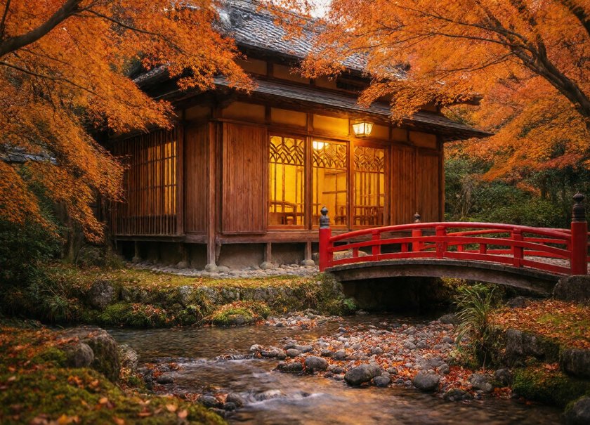 Japanese Autumn Lanterns
