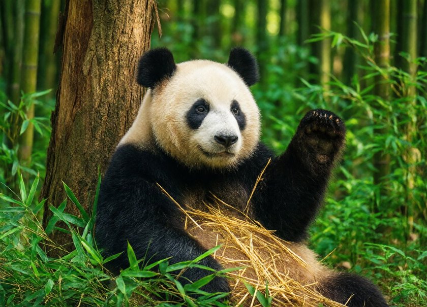 Playful Panda