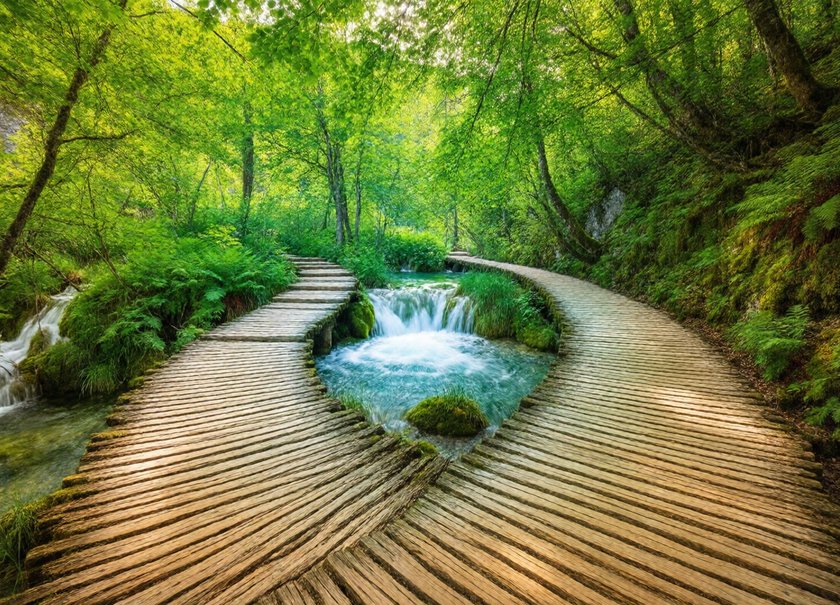 Plitvice Boardwalk, Croatia